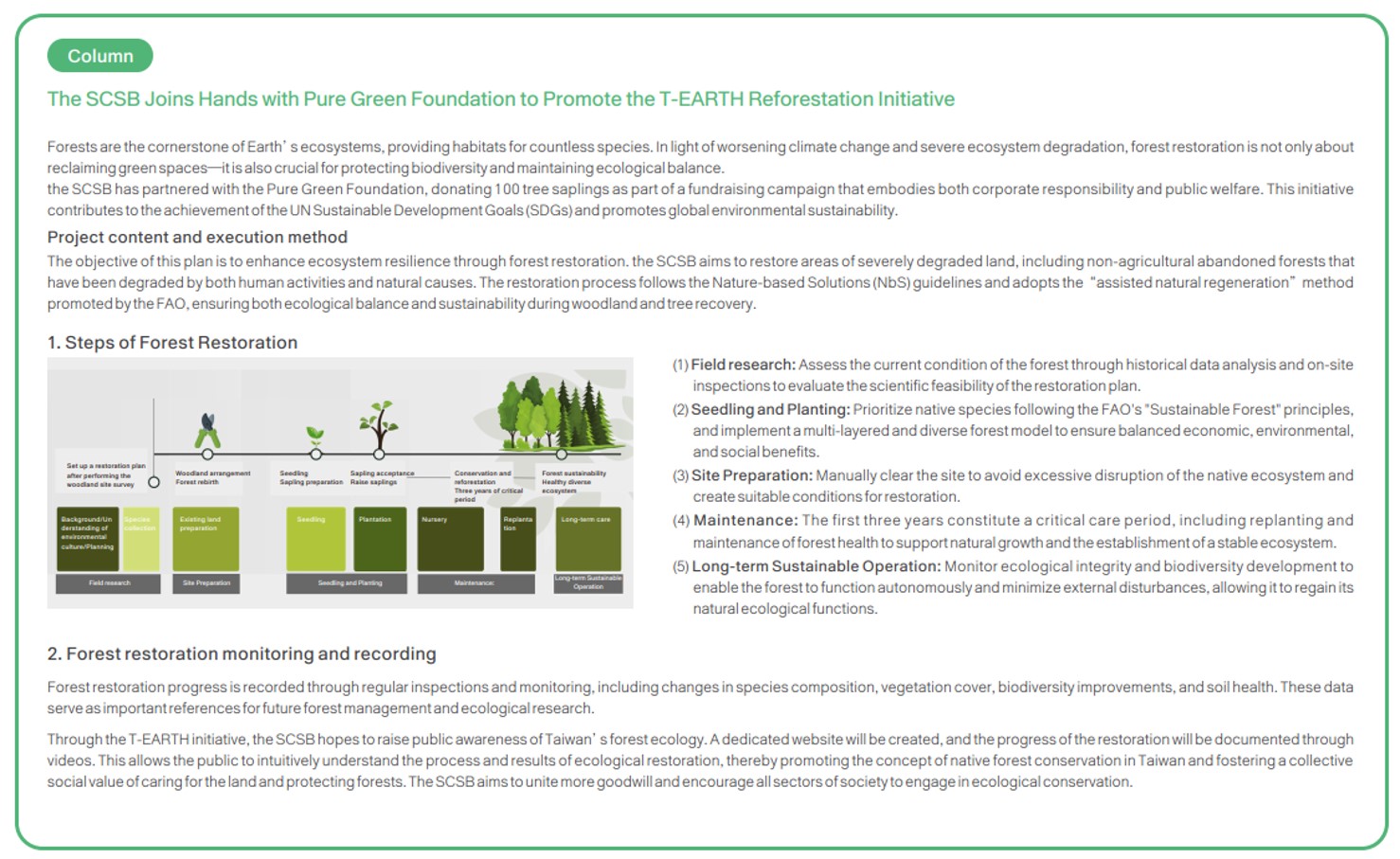 Climate and Nature-related Information