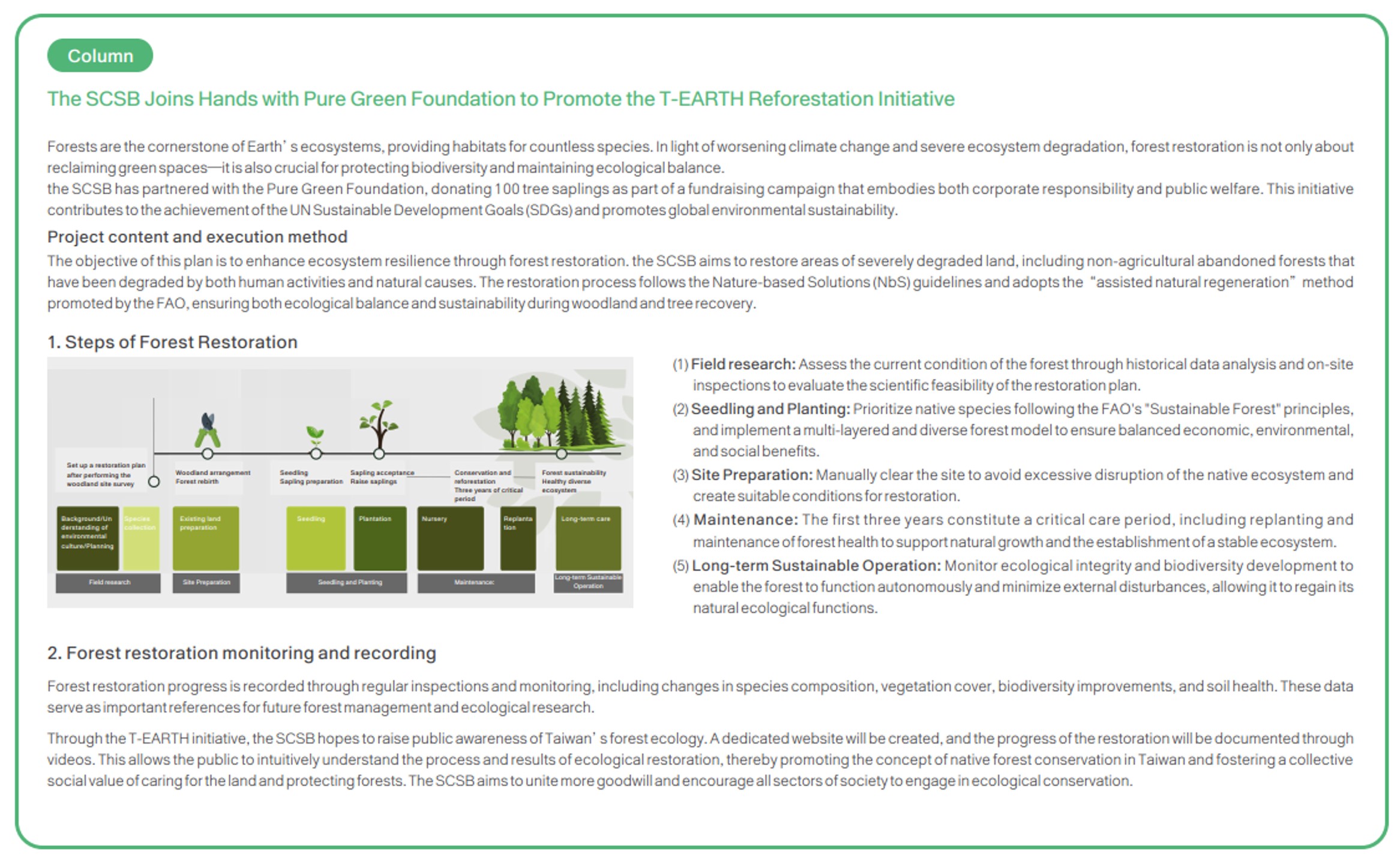 Climate and Nature-related Information